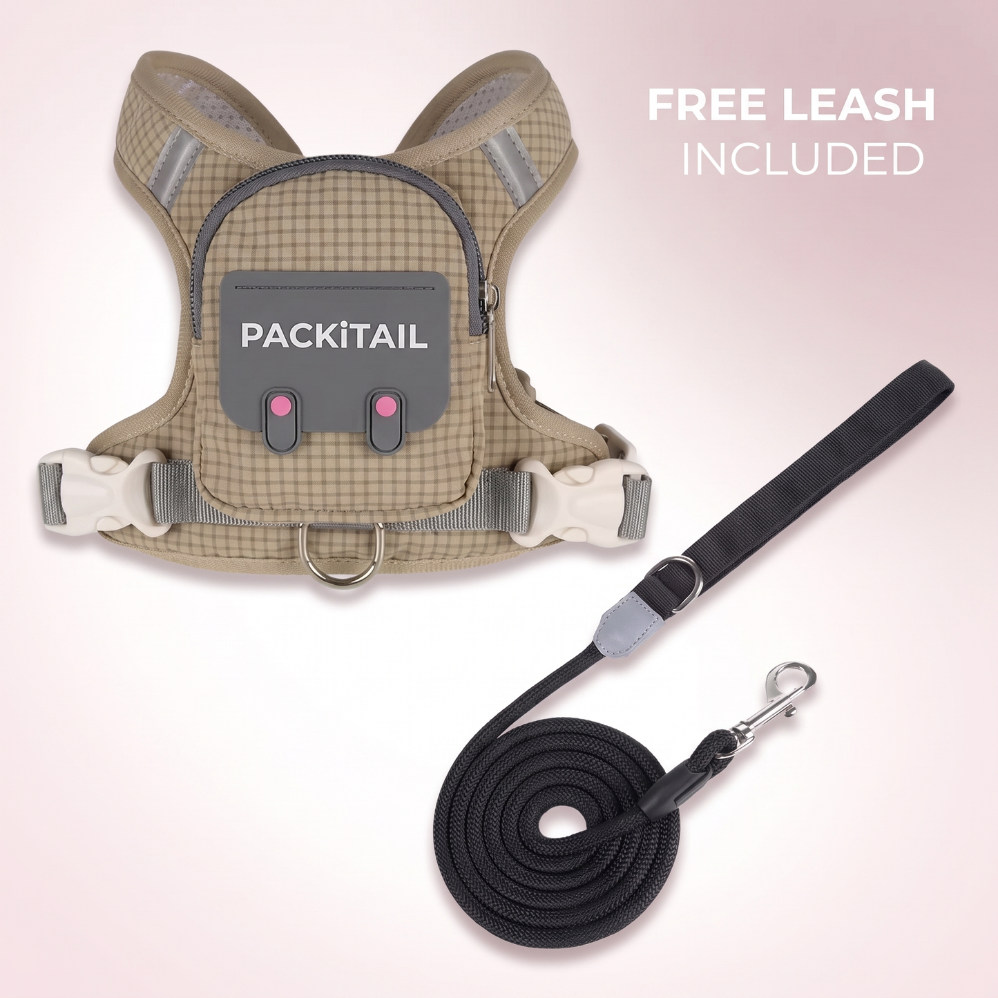 PACKiTAIL™ Pet Backpack Harness