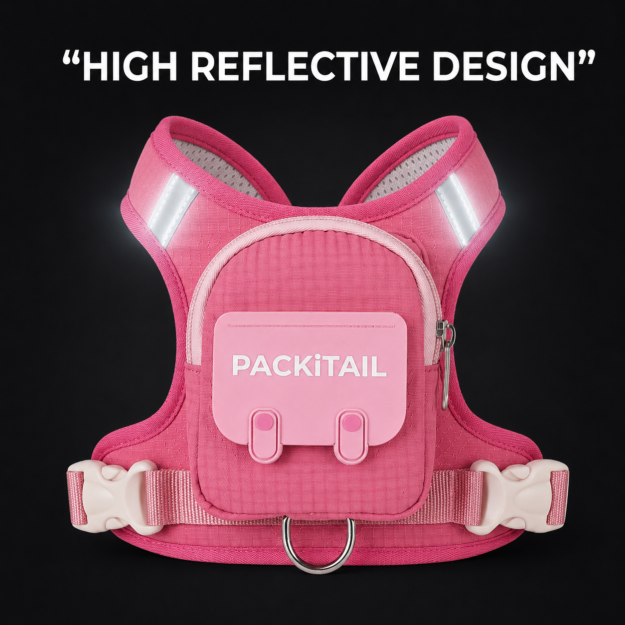 PACKiTAIL™ Haustierrucksack-Geschirr
