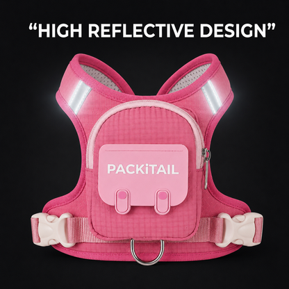 PACKiTAIL™ Haustierrucksack-Geschirr