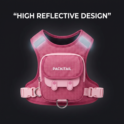 PACKiTAIL™ Pet Backpack Harness