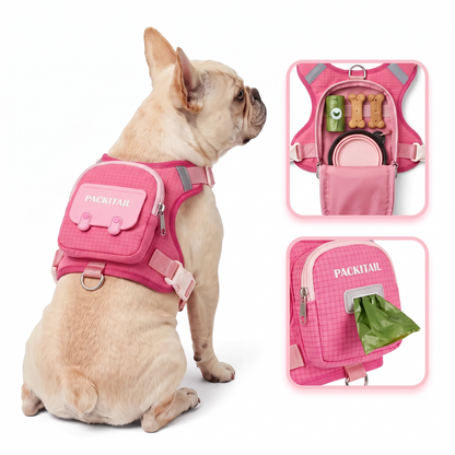 PACKiTAIL™ Pet Backpack Harness