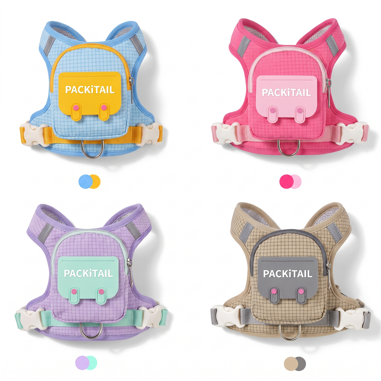 PACKiTAIL™ Pet Backpack Harness